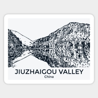 Jiuzhaigou Valley - China Magnet